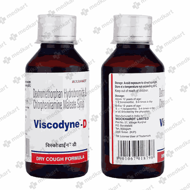 VISCODYNE D SYRUP 100 ML