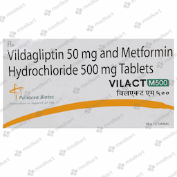 VILACT M 500MG TABLET 10'S