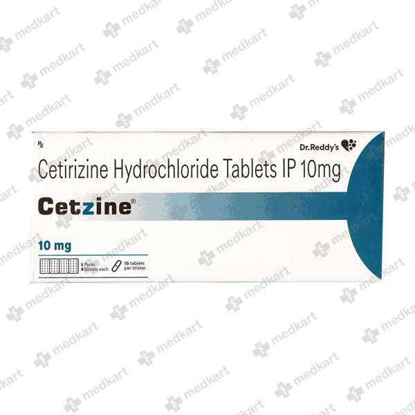 CETZINE 10MG TABLET 15'S