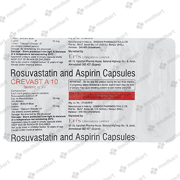 CREVAST A 10MG TABLET 10'S