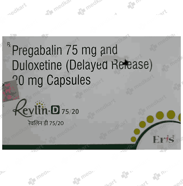 REVLIN D 75/20MG CAPSULE 10'S