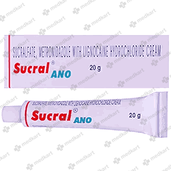 SUCRAL ANO CREAM 20 GM