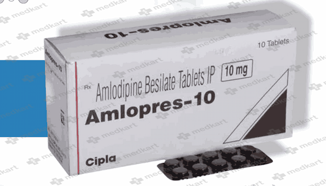 AMLOPRES 10MG TABLET 10'S