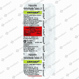 ANTIDEP 25MG TABLET 10'S