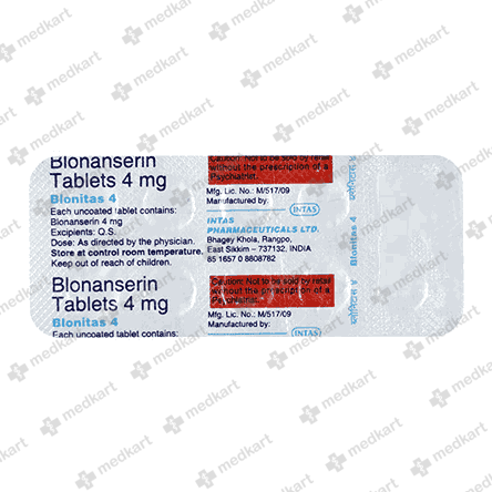 BLONITAS 4MG TABLET 10'S