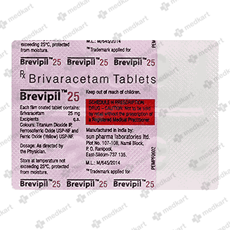 BREVIPIL 25MG TABLET 10'S