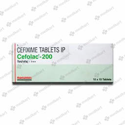 CEFOLAC 200MG TABLET 10'S