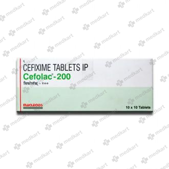 CEFOLAC 200MG TABLET 10'S