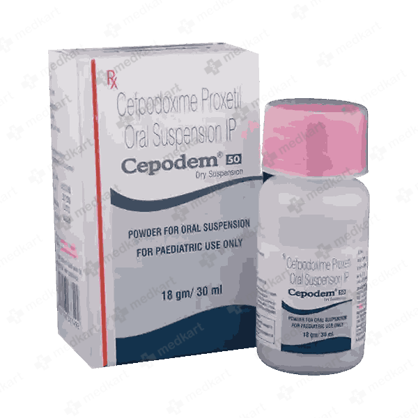 CEPODEM 50MG SYP 30ML