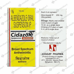 CIDAZOLE SUSPENSION 10 ML