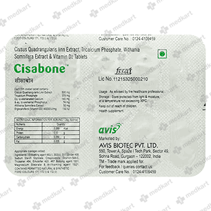 CISABONE TABLET 10'S