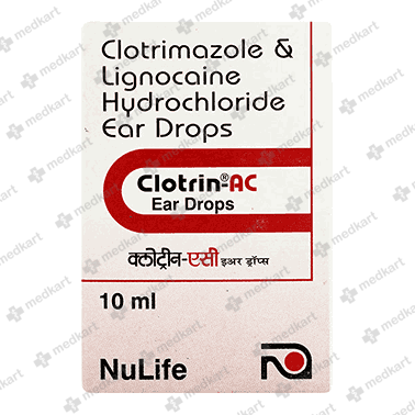 CLOTRIN AC EAR DROPS 10 ML