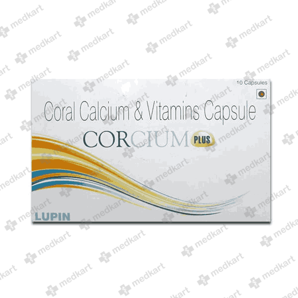 CORCIUM PLUS CAPSULE 10'S