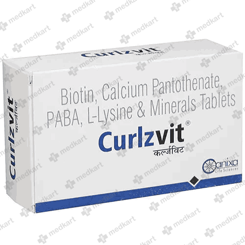 CURLZVIT TABLET 10'S