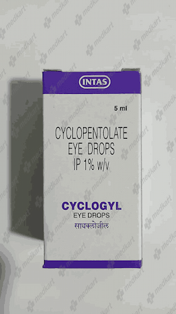 CYCLOGYL EYE DROPS 5 ML