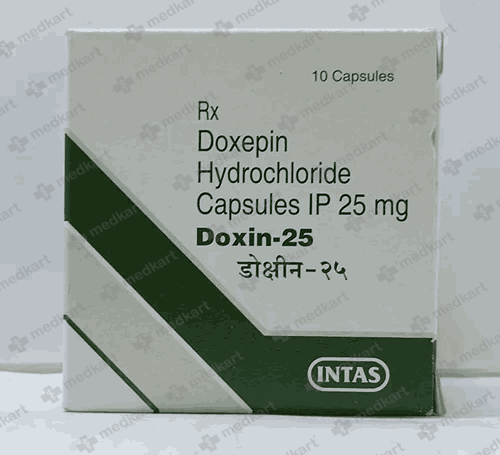 DOXIN 25MG CAPSULE 10'S