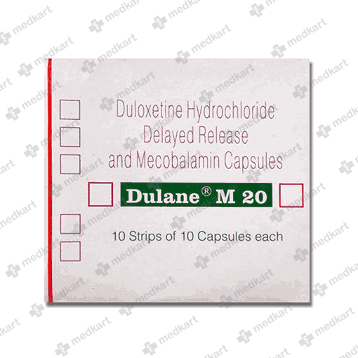 DULANE M 20MG CAPSULE 10'S