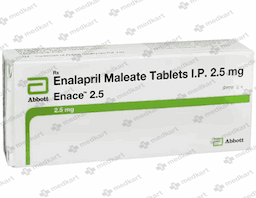 ENAPRIL 2.5MG TABLET 10'S