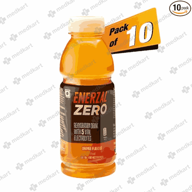 ENERZAL ZERO ORANGE LIQUID 400 ML