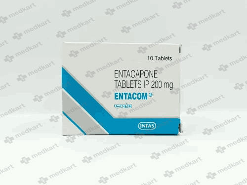 ENTACOM 200MG TABLET 10'S