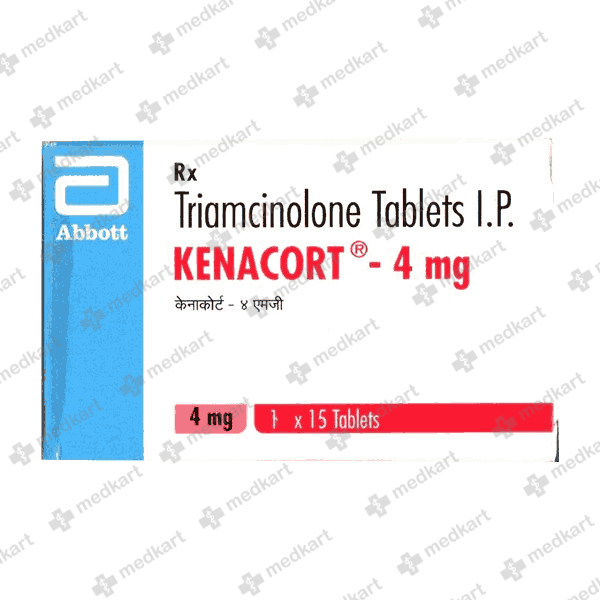 KENACORT 4MG TABLET 15'S