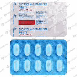 GLIZID MR 60MG TABLET 10'S