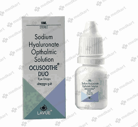 OCUSOOTHE DUO EYE DROPS 10 ML