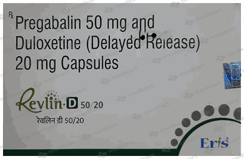 REVLIN D 50/20MG CAPSULE 10'S