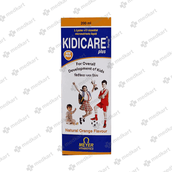 KIDICARE PLUS SYRUP 200 ML