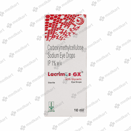 LACRIMOS GX EYE DROPS 10 ML