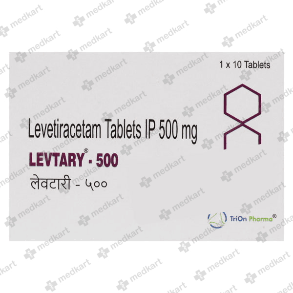 LEVTARY 500MG TABLET 10'S