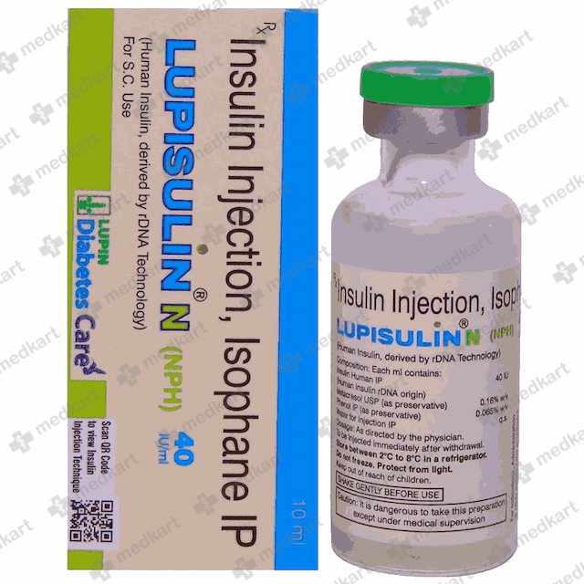 LUPISULIN N 40IU VIAL 10 ML