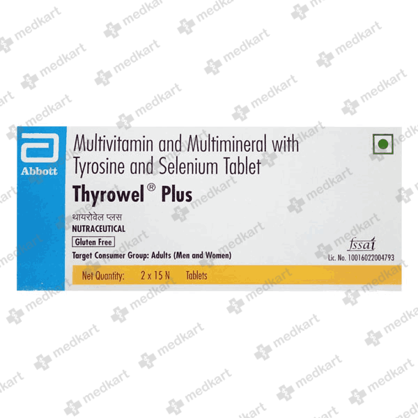 THYROWEL ( PLUS ) TABLET 15'S