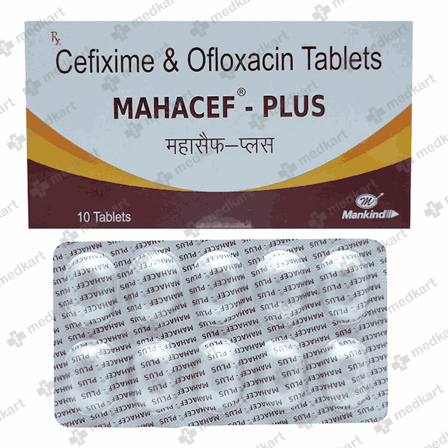 MAHACEF PLUS TABLET 10'S