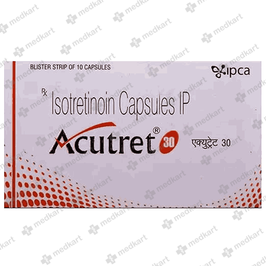 ACUTRET 30MG CAPSULE 10'S