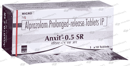 ANXIT SR 0.5MG TABLET 10'S