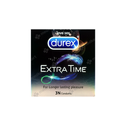 CONDOM DUREX EXTRA TIME 1X3