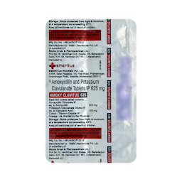 Amoxy Clavitus 625mg Tablet 10's – Dosage Instructions