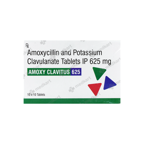 AMOXY CLAVITUS 625MG TABLET 10'S