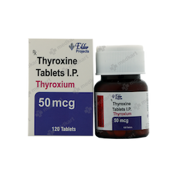 THYROXIUM 50MCG TABLET 120'S