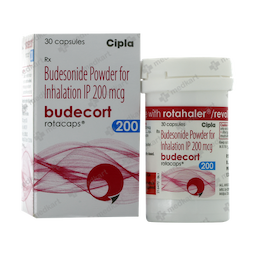 BUDECORT 200MCG ROTACAP 30'S