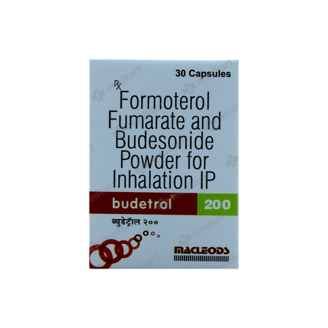 BUDETROL 200MCG ROTACAP 30'S