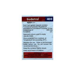 BUDETROL 400MCG ROTACAP 30'S