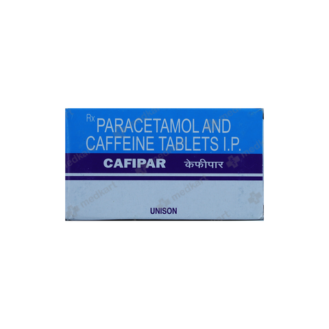 CAFIPAR 30/500MG TABLET 10'S