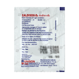 CALDISON D3 SACHET 1 GM