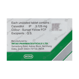 CARCA 3.125MG TABLET 15'S