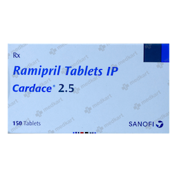 CARDACE 2.5MG TABLET 15'S