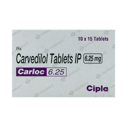 CARLOC 6.25MG TABLET 15'S