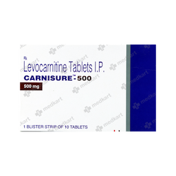 CARNISURE 500MG TABLET 10'S