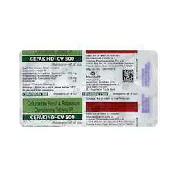 CEFAKIND CV 500MG TABLET 10'S